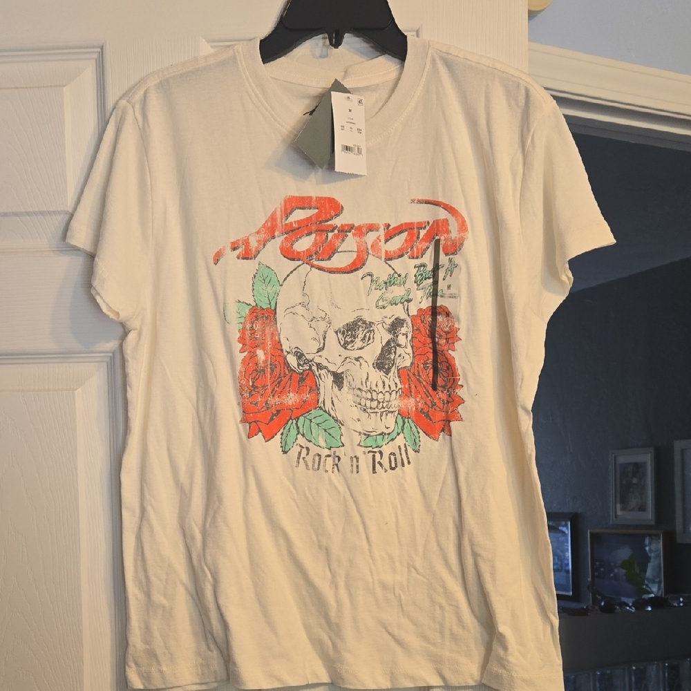 Rock 'n' Roll Graphic Tee - White